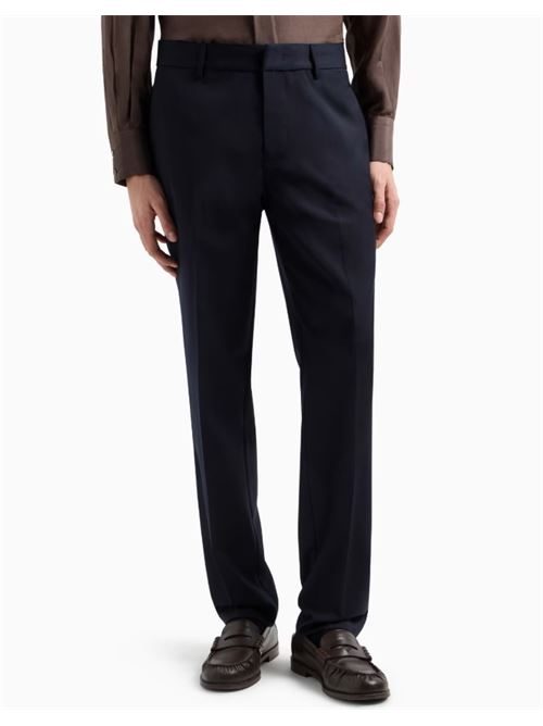 Pantaloni chino in twill leggero di misto lana vergine Emporio Armani | EM001505 AF13726.UB118